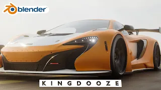McLaren 3D animation | Blender 2.9