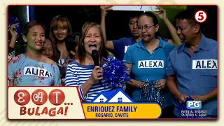 EAT BULAGA | Alviola Family, Enriquez Family, at David Family sa  "Gimme 5"!