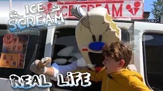 ICE SCREAM FULL GAMEPLAY in REAL LIFE | Мороженщик Полное прохождение в реальной жизни |