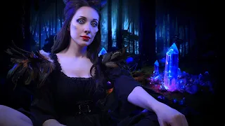 ASMR: Maleficent's Enchanted Healing. Whispers, incense, crystals, hand movement