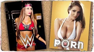 Diese WWE-Wrestlerinnen haben Porno-Doppelgänger (Deutsch/German)