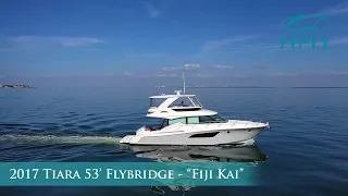 2017 Tiara 53’ Flybridge Motor Yacht FIJI KAI – For Sale with HMY Yachts