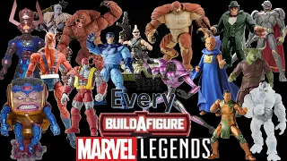**see newer video** Every Marvel Legends BAF Toybiz and Hasbro Comparison Build-a-Figure