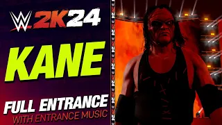 KANE WWE 2K24 ENTRANCE - #WWE2K24 KANE ENTRANCE THEME