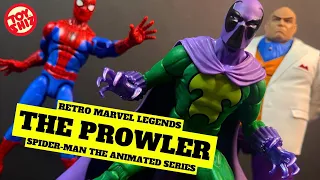 2024 SPIDER-MAN THE ANIMATED SERIES “THE PROWLER” | Retro Carded Marvel Legends | Hasbro