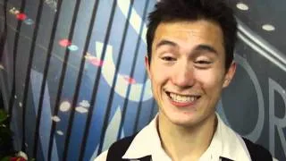 2011 Worlds: Chan interview after SP