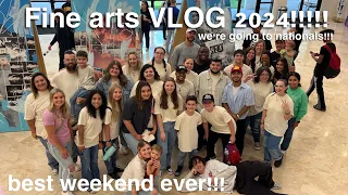 Fine Arts VLOG 2024(AG church competition)!!!