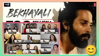 Bekhayali song l Kabir Singh l Shahid K.Kaira Alsandeep Reddy Vanga l Sachet-Parampara l reaction