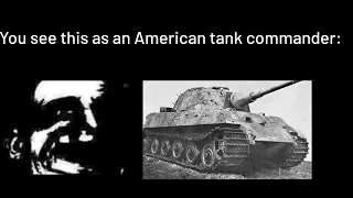 Mr. Incredible becoming uncanny (American tank commander in WW2)