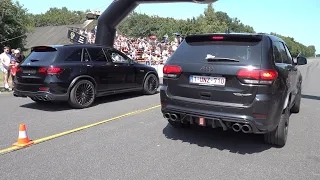 Jeep Cherokee Trackhawk vs Mercedes-AMG GLC63S 4Matic+