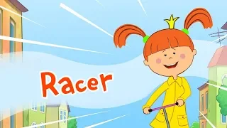 The Little Princess - Racer - Animation For Children