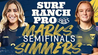 Caroline Marks vs Caitlin Simmers | Surf Ranch Pro - Semifinals Heat Replay