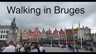 Bruges (Brugge) - Walking in the Venice of the North (4K)