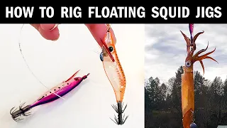 How to Rig Floating Squid Jigs with Dropper Loops