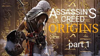Assassin's Creed Origins let' s play part 1