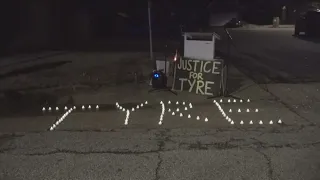 Tyre Nichols' family gathers for vigil 1 year after Memphis police brutally beat him