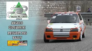 Salita del Costo 2022 | Angelo Giovannini | Peugeot 205 Rally