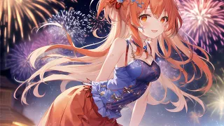 Nightcore - Firework (techno remix) lyrics