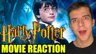 HARRY POTTER and the Philosophers Stone (2001) MOVIE REACTION!