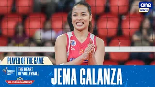 Galanza solidifies stellar showing in Creamline semis rout | 2023 PVL All-Filipino Conference