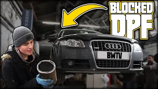 What Does a Blocked DPF Look Like on a Audi A4 TDI?