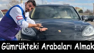 GÜMRÜĞE TAKILAN LÜKS ARABALARI SATIN ALMAK !!