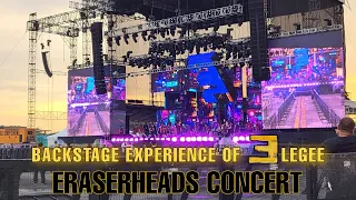 The Backstage Experience during Eraserheads Soundcheck (A day before the concert)