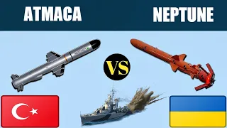 Turkish Atmaca VS Ukrainian Neptune | Anti Ship Cruise Missile