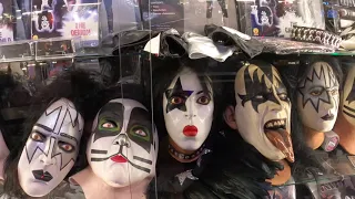 The KISS Museum, Las Vegas, personal collection of Gene Simmons, featuring the KISS Kasket