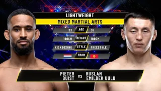 Pieter Buist vs. Ruslan Emilbek Uulu | ONE Championship Full Fight