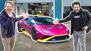 RICHARD HAMMOND ROASTS MY LAMBO! Visit to The Smallest Cog