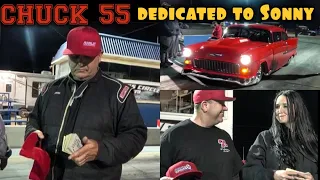 Chuck 55's Dedicated Win to Sonny's World Engines