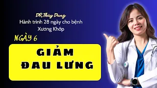 #7 Bài tập giảm đau lưng tại nhà cho bệnh xương khớp |Dr Thùy Dung #drthuydung #daulung #xuongkhop