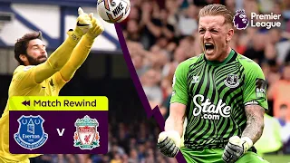 Everton vs Liverpool Goalkeeping MASTERCLASS! | Premier League Highlights