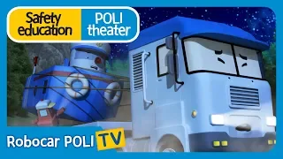 Safety education | Poli theater | Don't lift anything heavy on the hill.