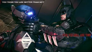 BATMAN vs ARKHAM KNIGHT SECOND ENCOUNTER WHAT IS THE REAL IDENTITY OF ARKHAM KNIGHT??