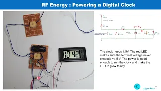 Energy harvesting from radio waves