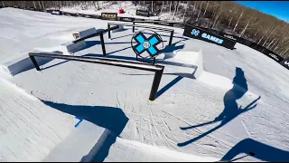 One run at XGames - Jesper Tjäder