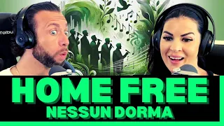 Two COUNTRY Singers try singing OPERA! First Time Hearing Home Free - Nessun Dorma Reaction!