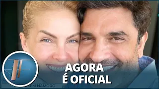 Ana Hickmann e Edu Guedes assumem namoro com direito a declaração: “Novo motivo para sorrir”