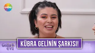 Kübra gelin kendi yazdığı şarkıyı seslendirdi! | Gelin Evi All Star 868. Bölüm