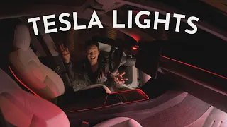 Best Aftermarket Interior Lights Upgrade for your TESLA (Nestour Neon Lights)