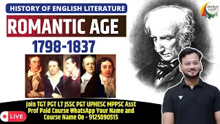 Romantic Age In English Literature