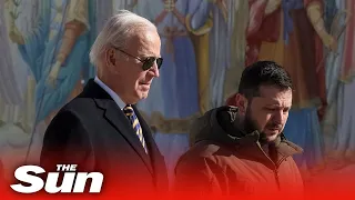 LIVE: Biden makes surprise visit to Ukrainian capital