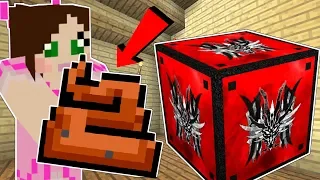 Minecraft: MONSTERS LUCKY BLOCK!!! (POOP, RUBBER CHICKENS, & MOB TRAPS!) Mod Showcase