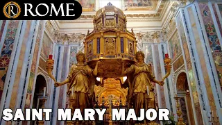 Rome guided tour ➧ Basilica of Saint Mary Major [4K Ultra HD]
