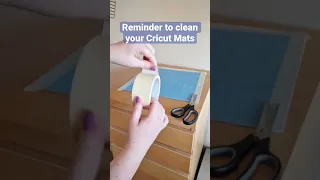 How to Clean Your Cricut Mats #cricuthacks