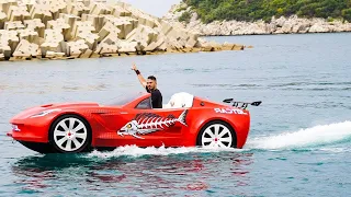 CAR ON WATER!! (JETCAR)