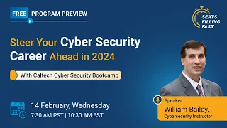 🔥CyberSecurity Career Path | Caltech CyberSecurity Bootcamp | Cybersecuity | 2024 | Simplilearn
