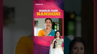 Aadhi Gunasekaran ah kalaaikura ore aal namma Nandhini dhan!😂😂 | #shorts | Sun TV